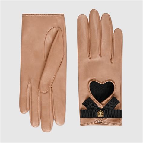 gucci sparkle gloves|gucci leather gloves ladies.